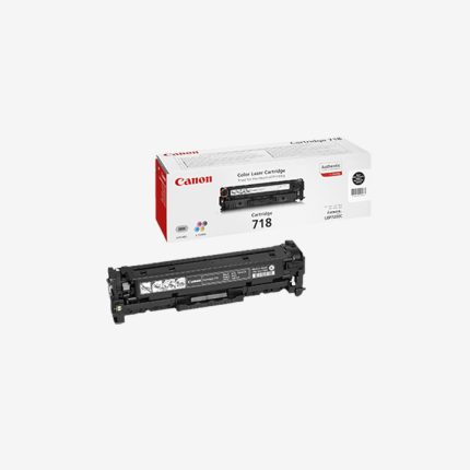 پک کامل کارتریج تونر رنگی کانن CANON 718 C.M.Y.BK