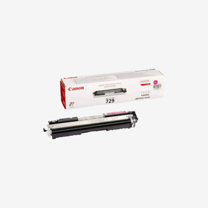 پک کامل کارتریج تونر رنگی کانن CARTRIDGE TONER COLOR CANON 729 C.M.Y.BK