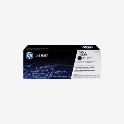 تونر مشکی اچ پی مدل HP 12A