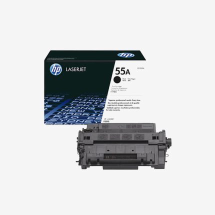 کارتریج تونر مشکی اچ پی (CARTRIDGE TONER HP 55A (CE255A
