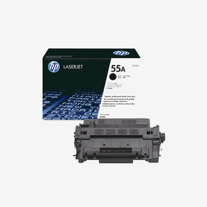 کارتریج تونر مشکی اچ پی (CARTRIDGE TONER HP 55A (CE255A